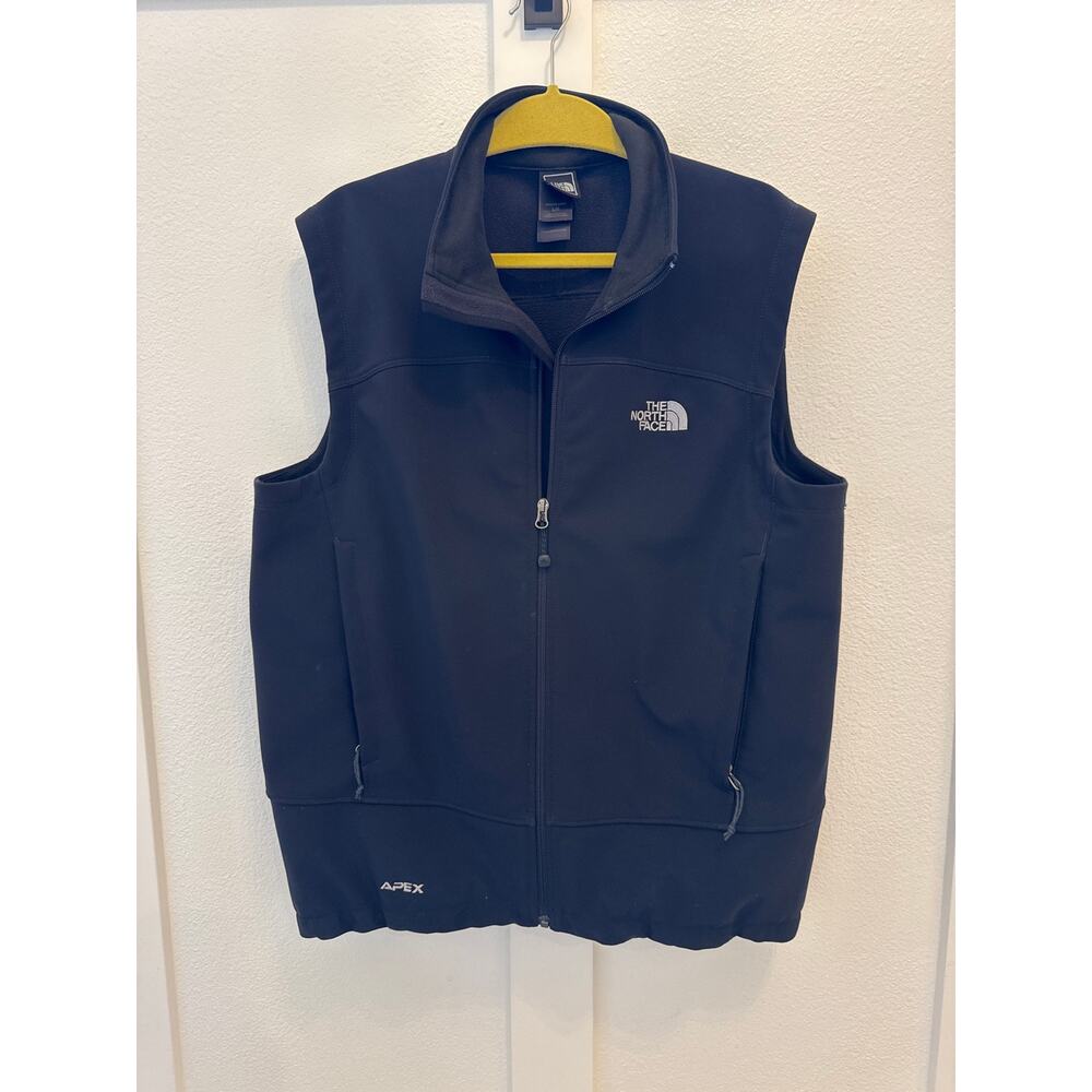 Men's The North Face Full Zip Vest Black Size L